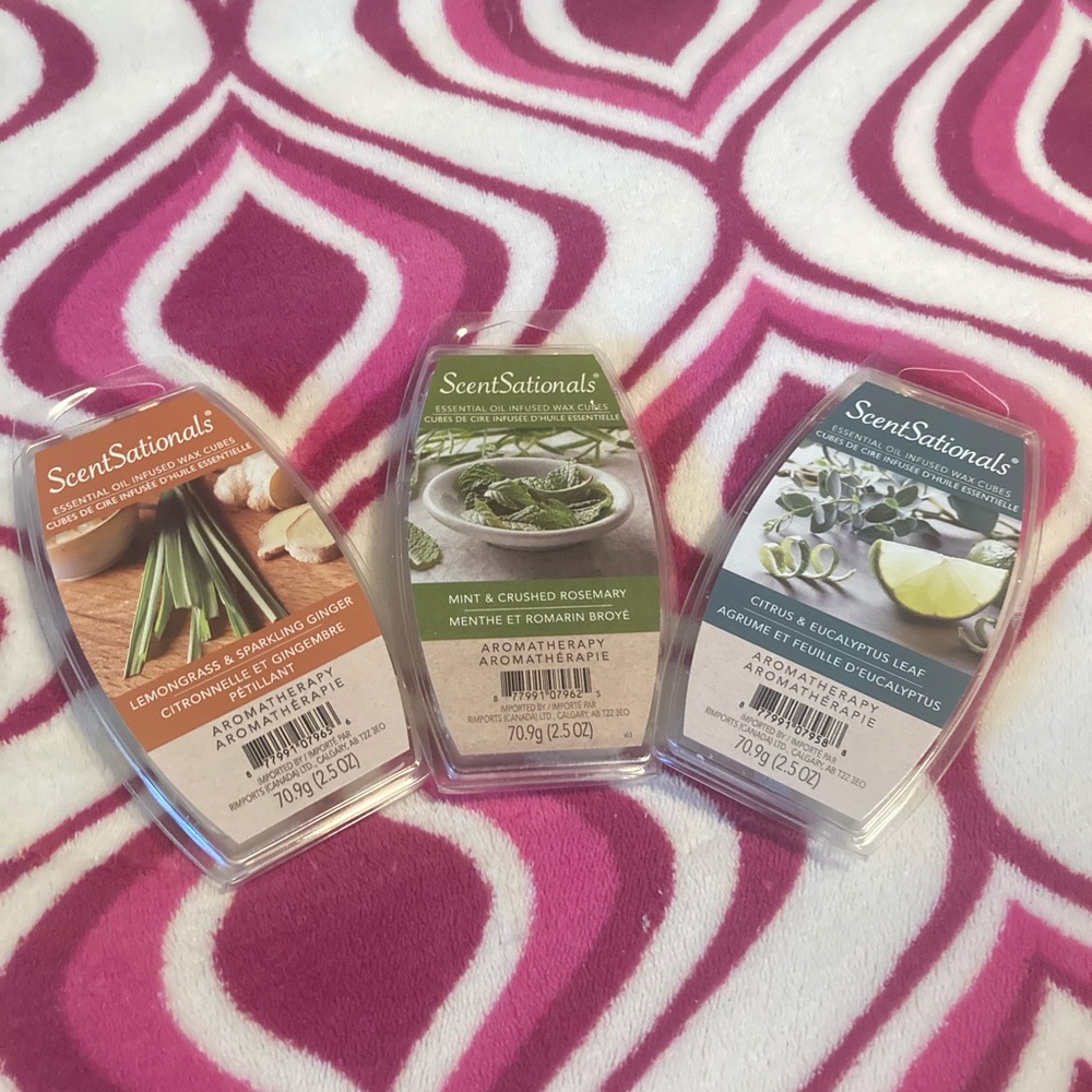 Essential Oil Wax Cubes 🌿🌸